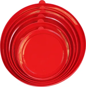 6 Piece Bowl Set Replacement, Red