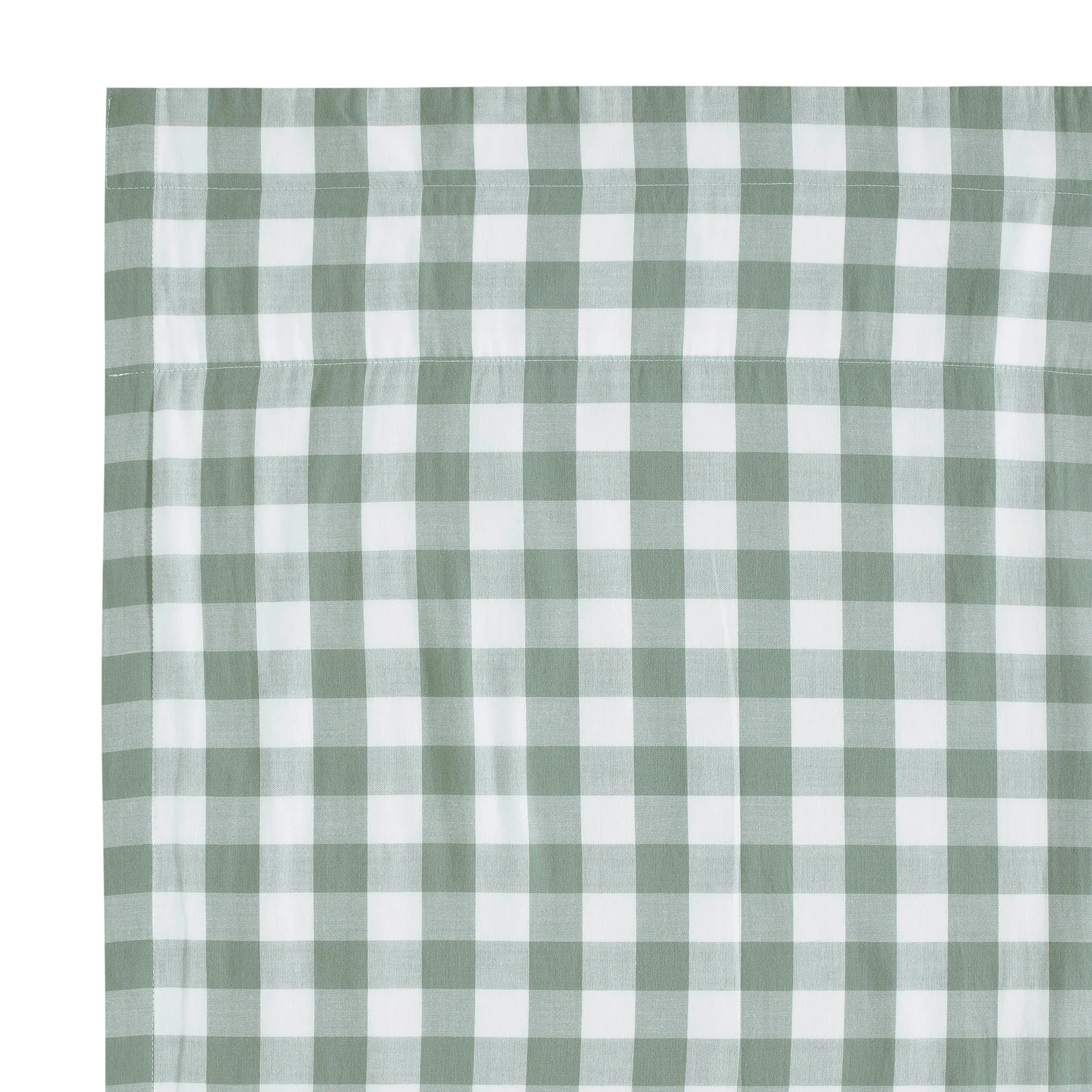 Annie Buffalo Green Check Panel Set of 2 84x40