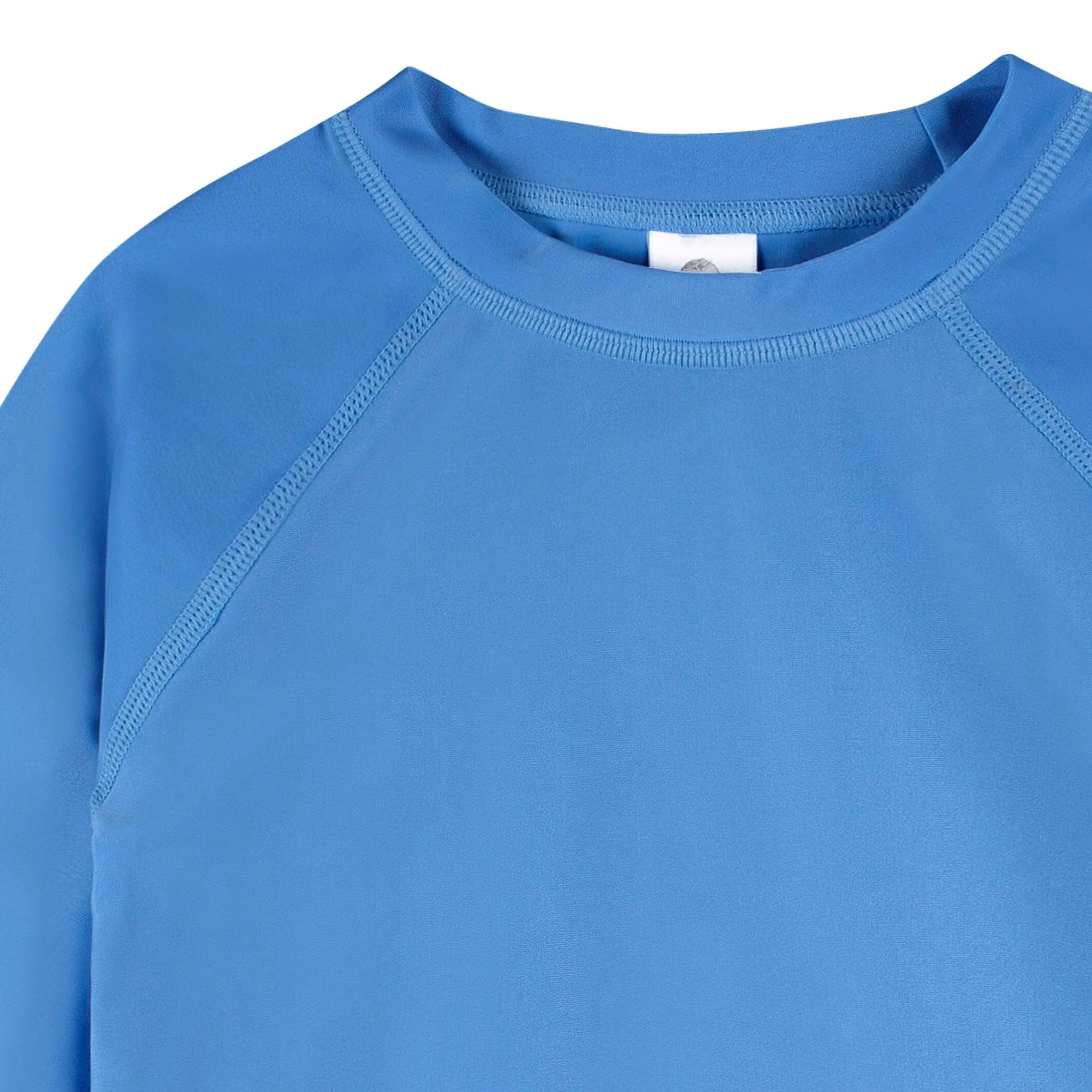 Baby & Toddler Neutral UPF 50  Blue Rash Guard