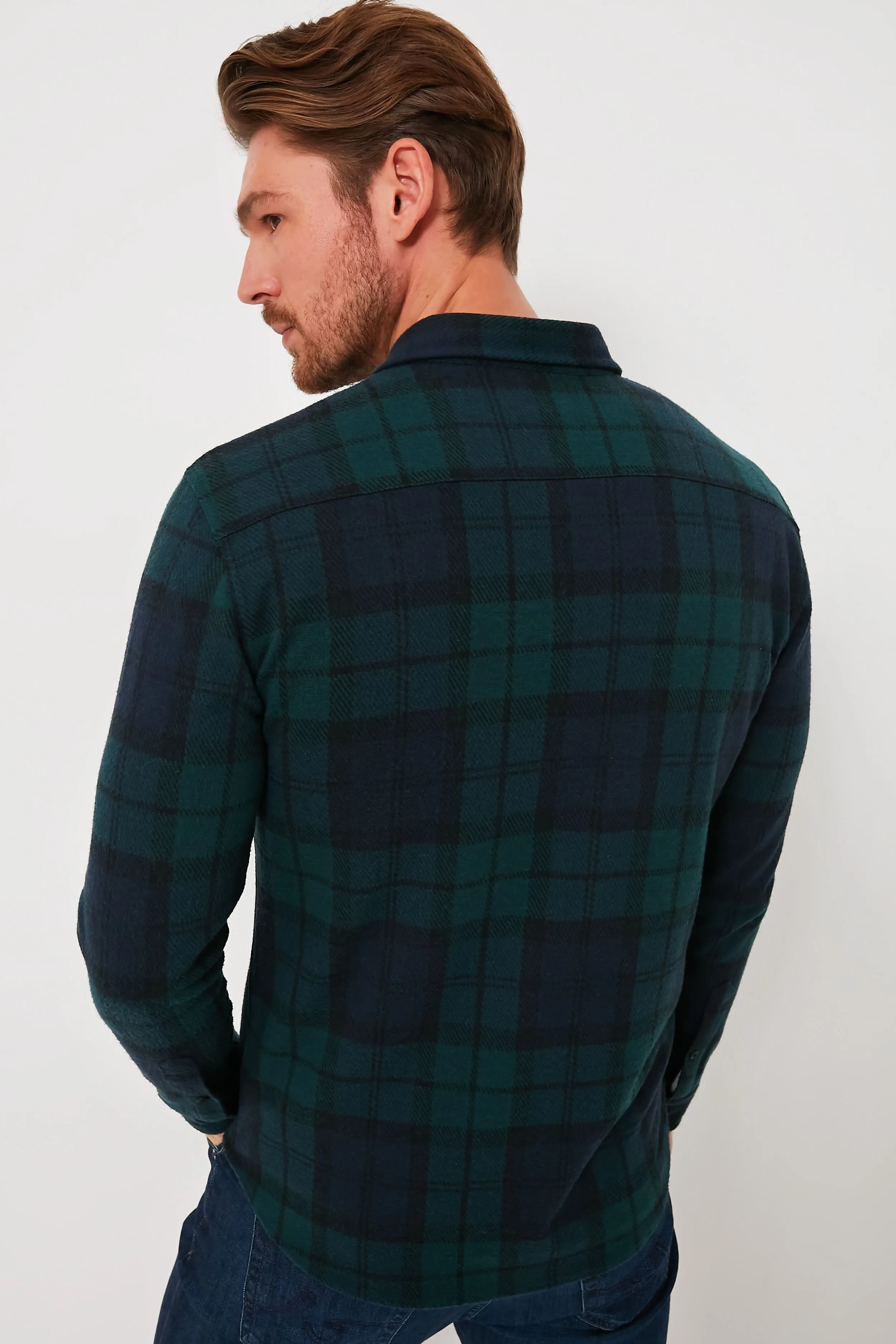 Blackwatch Plaid Legend Sweater Shirt