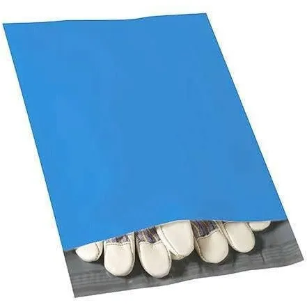 Blue Poly Mailers - 12 x 15.5 - 500/CTN