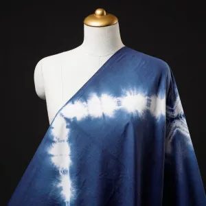 Blue - Shibori Tie-Dye Pure Cotton Fabric