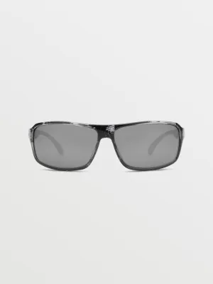 CORPO CLASS SUNGLASSES - GLOSS MARBLE/SILVER MIRROR