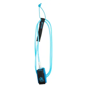 Creatures of Leisure 6ft Pro Leash - Cyan/Clear