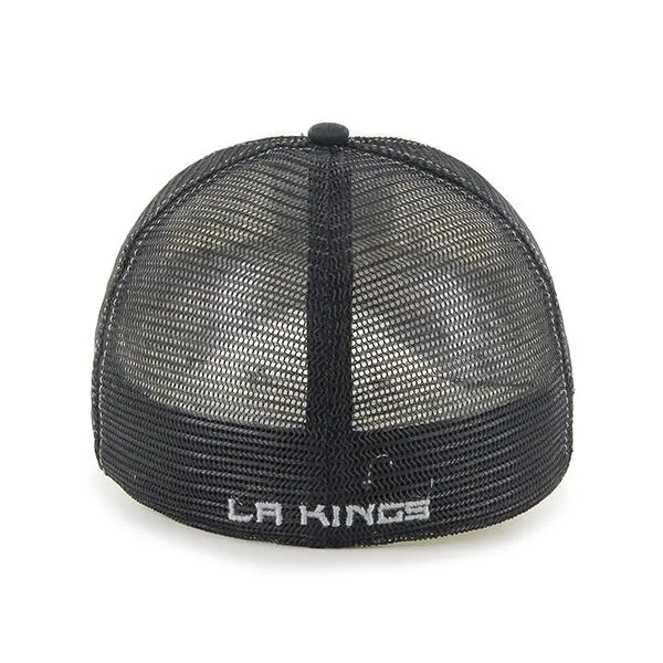 Los Angeles Kings 47 Brand Tri-Tone Privateer Closer Mesh Flexfit Slouch Hat Cap