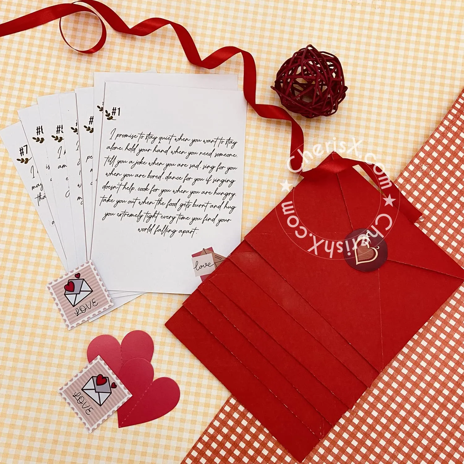 Love Letter - Valentine Gift/Valentine Day Gift for Girlfriend/boy Friend/Valentines Day Gift