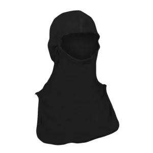 Majestic Fire Apparel PAC1A23NB-BK PAC 1A 23" Black Nomex Blend Structural Fire Hood, Black, One Size, Box of 1