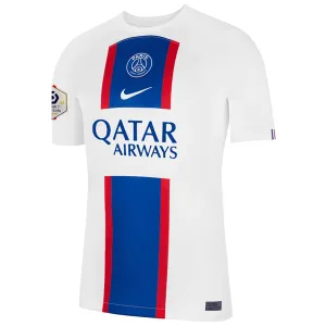 Nike Paris Saint-Germain Third Jersey w/ Ligue 1 Champion Patch 22/23 (White/Old Royal)