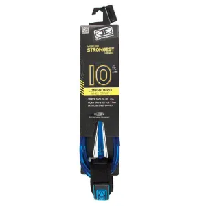 Ocean & Earth Longboard Knee Leash (10ft-Blue)