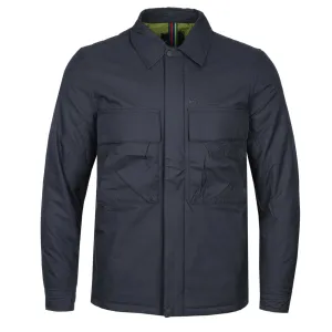 Paul Smith Full Zip Overshirt in Navy