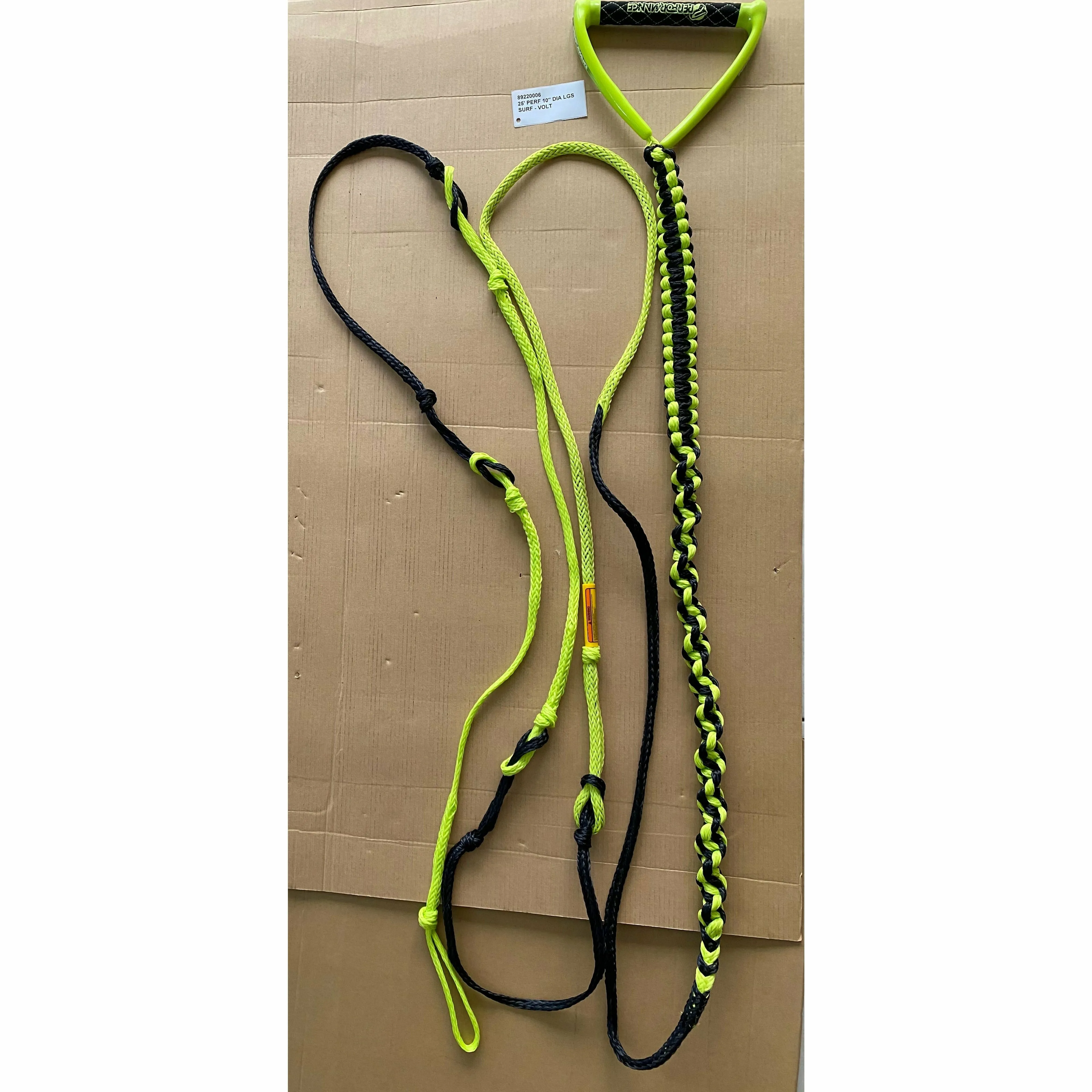 Performance Ski and Surf 25 Pro Surf Rope / Handle Combo - Volt/Black