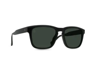 Raen Lumis- Recycled Black/Green Polarised