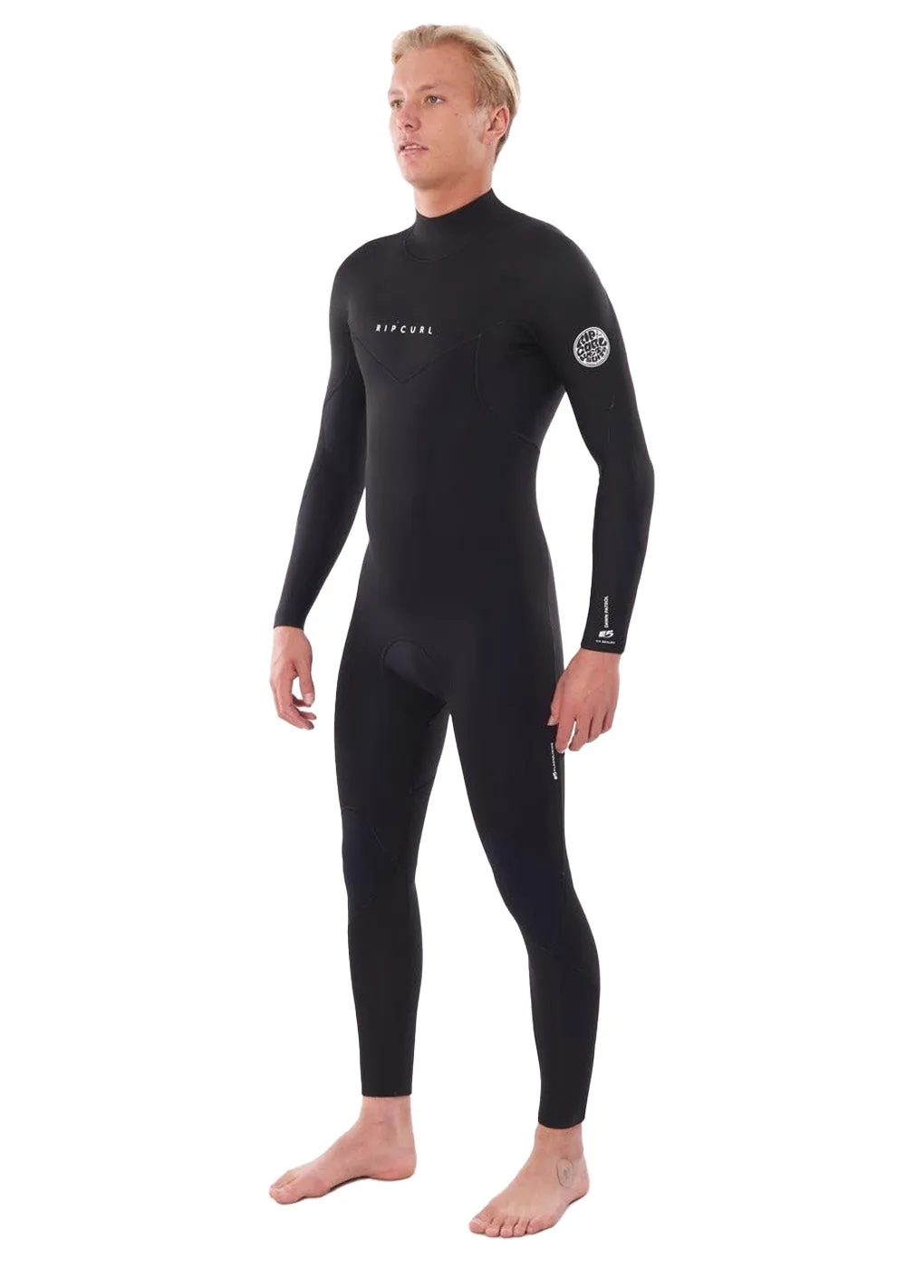 Rip Curl Mens Dawn Patrol 4/3mm GB Back Zip Steamer Wetsuit