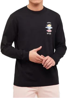 Rip Curl Mens Search Long Sleeve Rash Guard