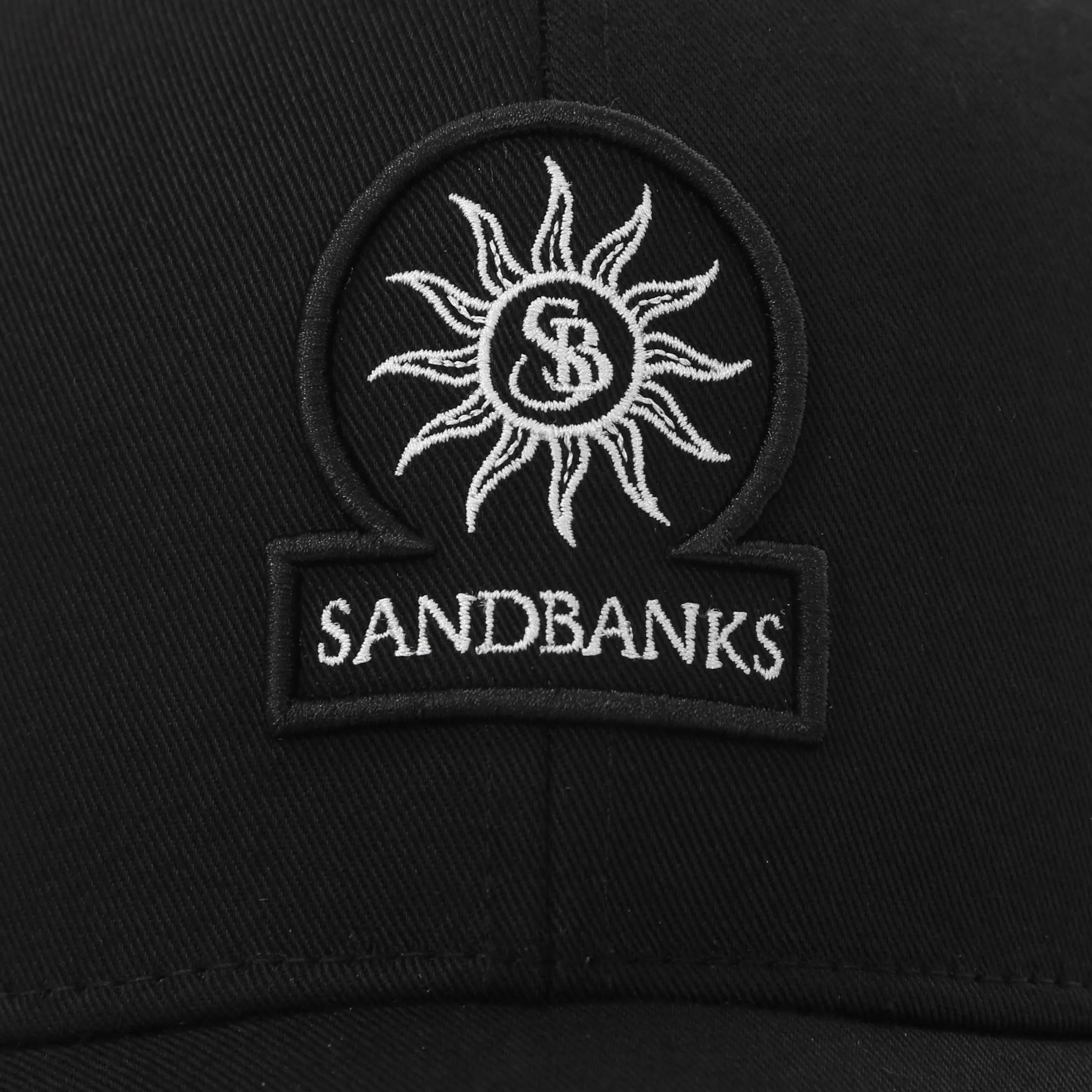 Sandbanks Badge Logo Cap in Black