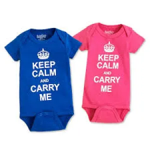 Sara Kety Keep Calm Onesie